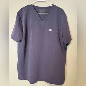 FIGS Men’s‎ Technical Collection Leon Blue Scrub Top Size XL Style#FM1500